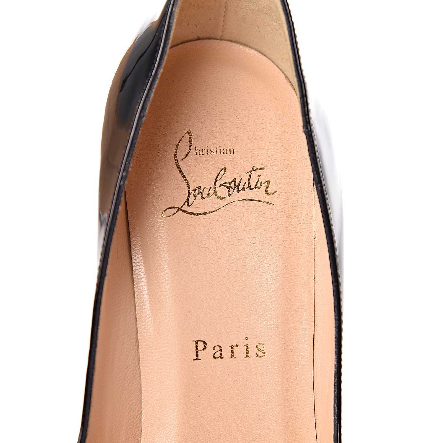Christian Louboutin Patent Pigalle Plato 120 Pumps 36.5 Black 7 of 8