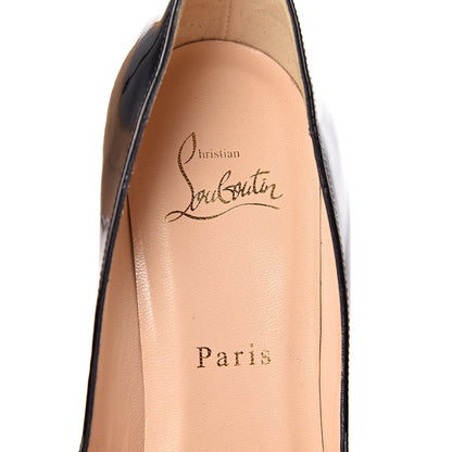 Christian Louboutin Patent Pigalle Plato 120 Pumps 36.5 Black 7 of 8