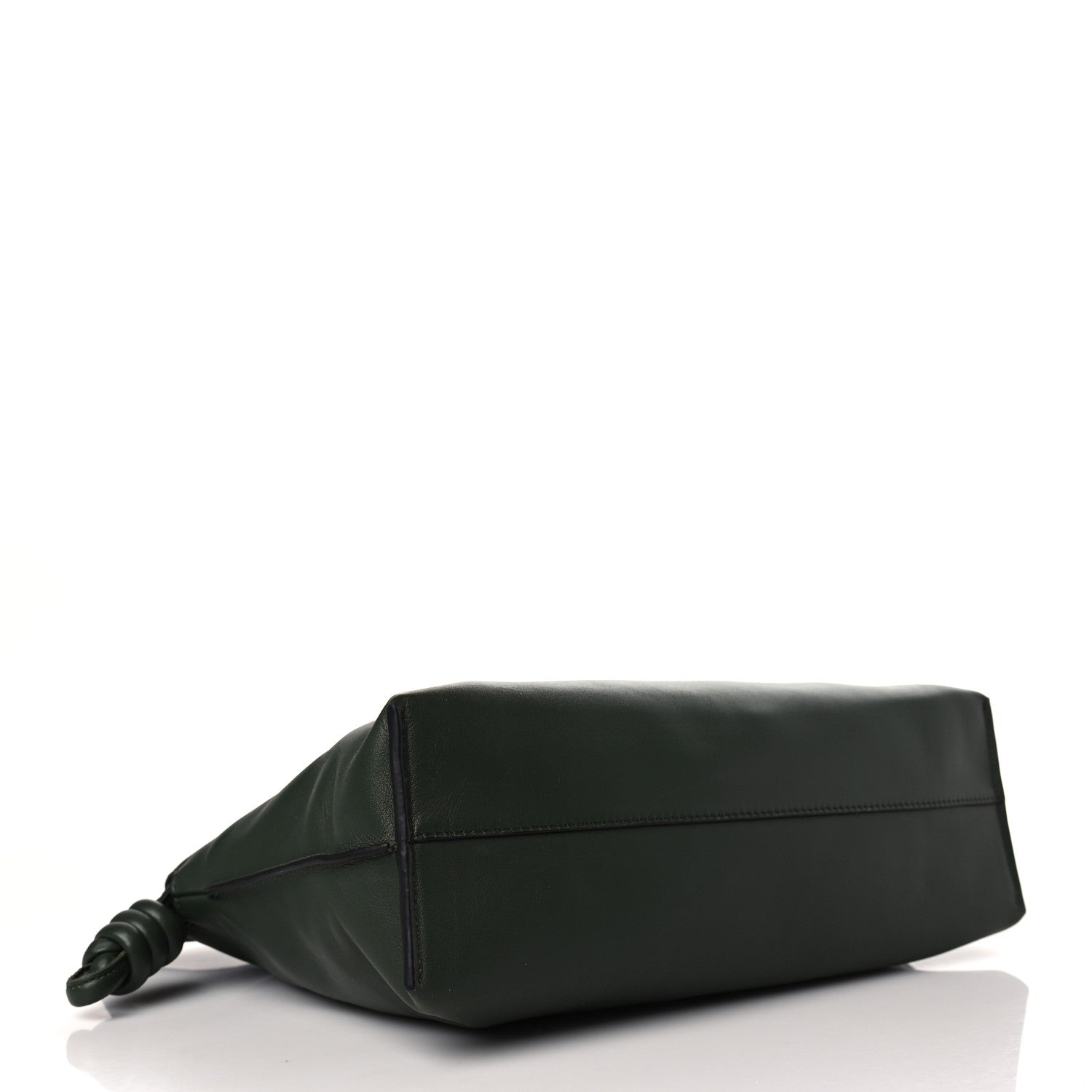 Loewe Calfskin Small Flamenco Knot Bag Khaki 4 of 9