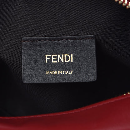 Fendi Vitello Century FF 1974 Embossed Mini Camera Case Fragola 6 of 7