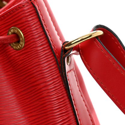 Louis Vuitton Epi Petit Noe Castillan Red 10 of 10