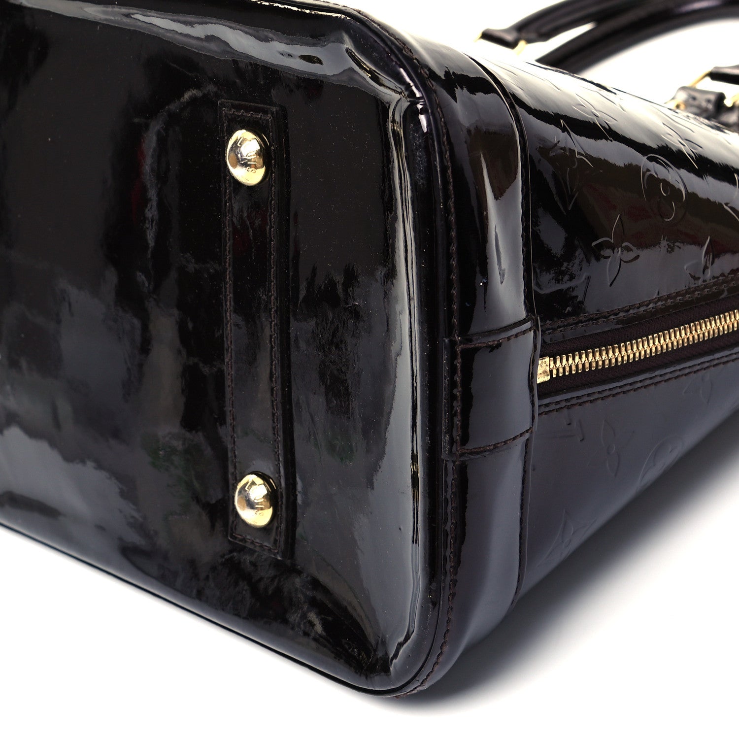 Louis Vuitton Vernis Alma GM Amarante 7 of 7