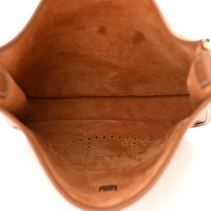 Hermes Taurillon Clemence Evelyne III PM Gold 5 of 11