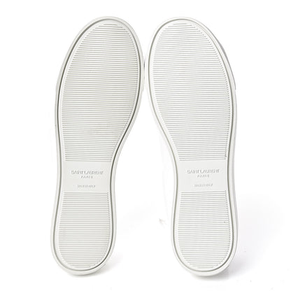 Saint Laurent Calfskin Andy Low Top Sneakers 39 Blanc Optique 8 of 9