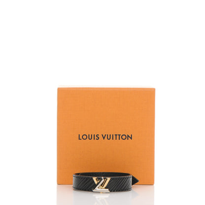 Louis Vuitton Epi Twist It Bracelet 17 Black 5 of 5