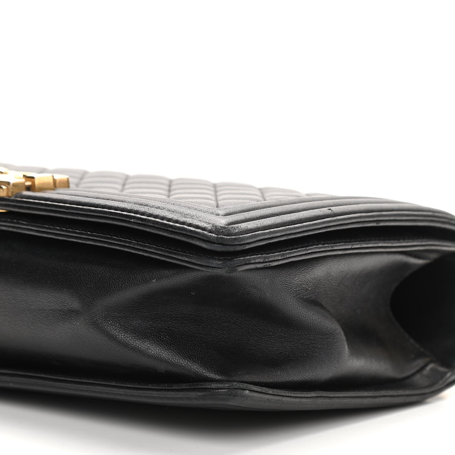 Chanel Lambskin Quilted New Medium Boy Flap Black 10 of 13
