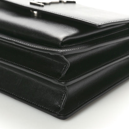 Saint Laurent Calfskin Medium Monogram Sunset Black 11 of 11