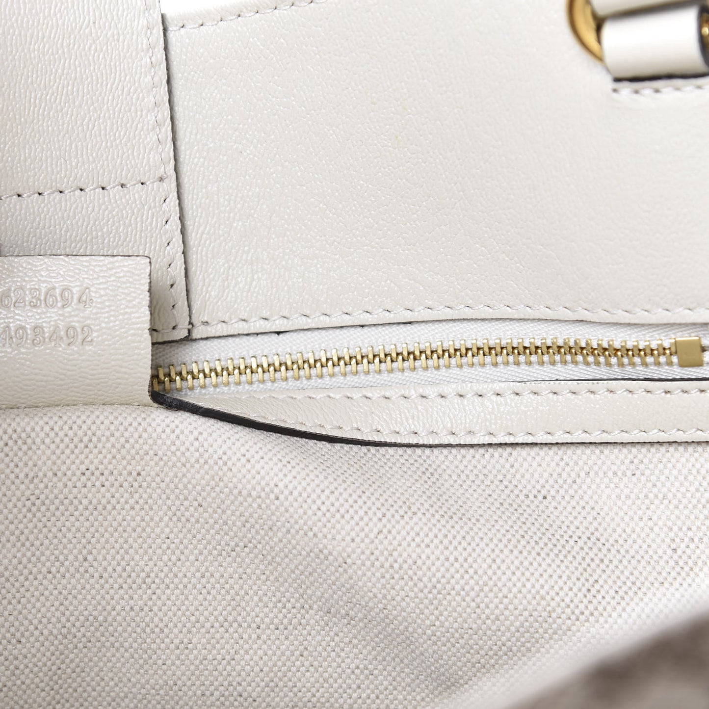 Monogram New Sakai Calfskin Lux Horsebit 1955 Tote Beige Ebony Mystic White