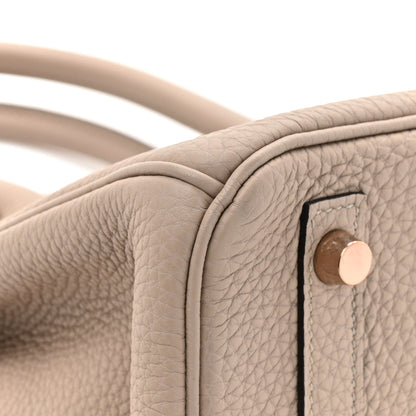 Hermes Togo Birkin 30 Gris Tourterelle 12 of 14