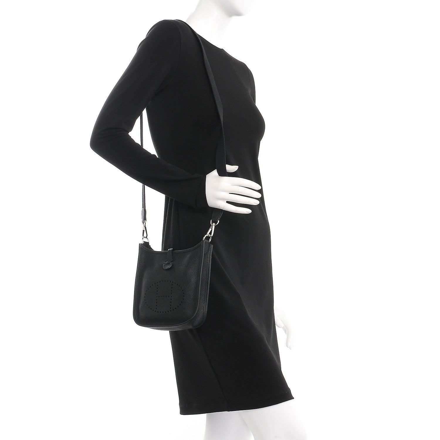 Hermes Epsom Evelyne TPM Black 2 of 7