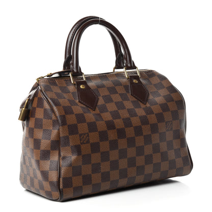 Louis Vuitton Damier Ebene Speedy 25 3 of 9