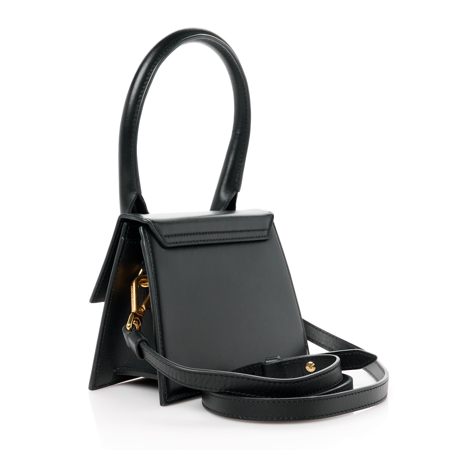 Smooth Calfskin Le Chiquito Moyen Black