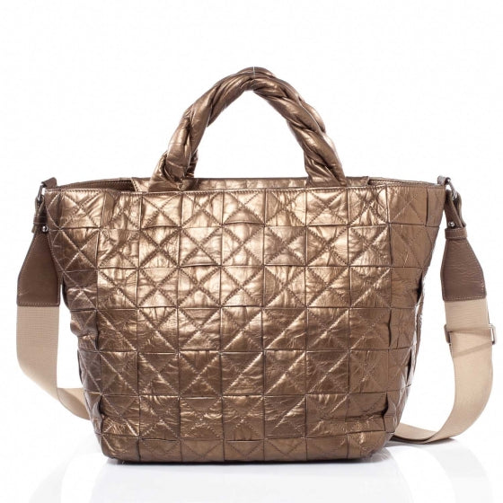 Calfskin Large Origami Tote Bronze
