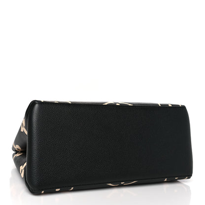 Louis Vuitton Empreinte Monogram Giant Petit Palais Black Beige 4 of 9