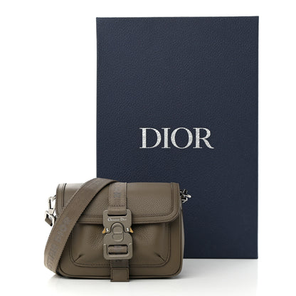 Christian Dior Grained Calfskin Mini Hit The Road Bag Brown 12 of 12