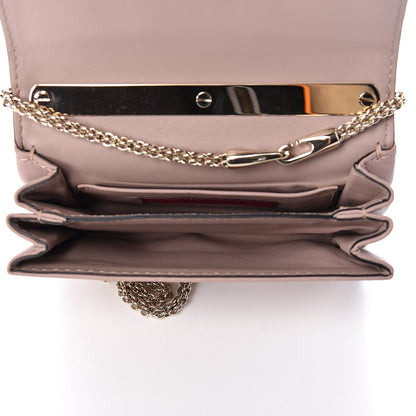 Valentino Garavani Nappa Crystal Va Va Voom Shoulder Bag Poudre 5 of 13