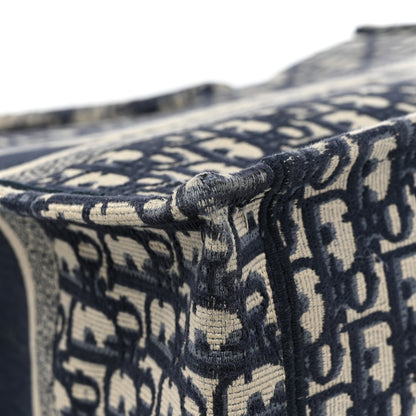 Christian Dior Oblique Medium Book Tote Blue Multicolor 10 of 15