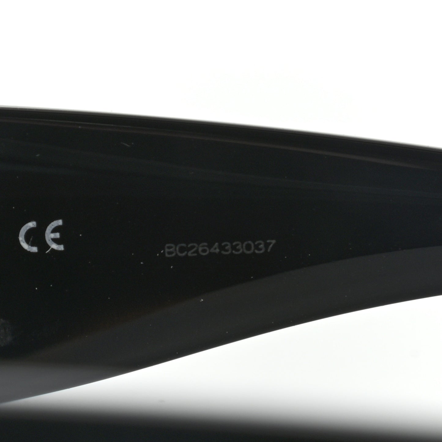 Acetate Rectangle Sunglasses 5435 Black