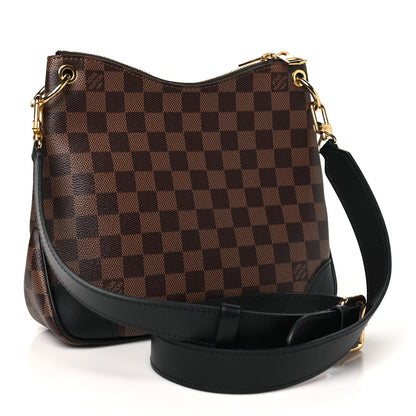 Louis Vuitton Damier Ebene Odeon PM Black 3 of 9