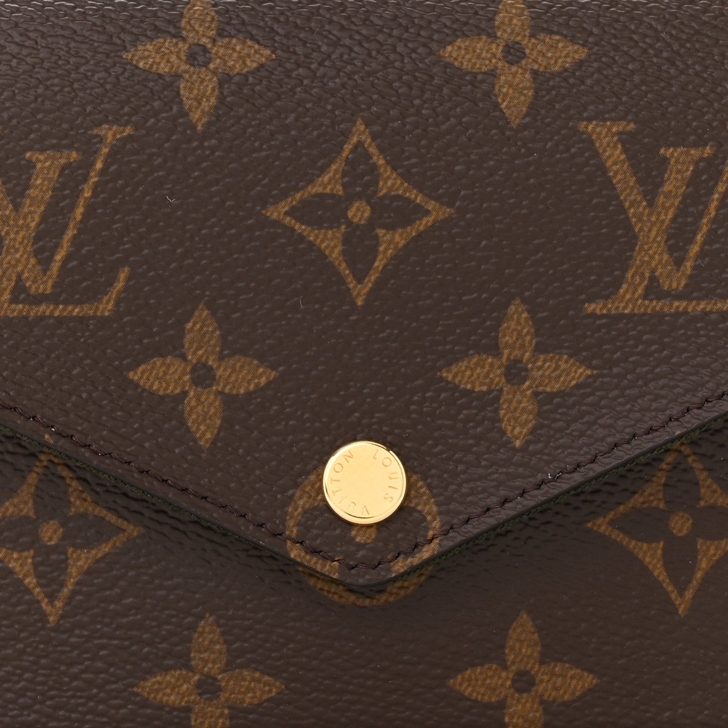 Louis Vuitton Monogram Felicie Strap & Go Kaki 7 of 10