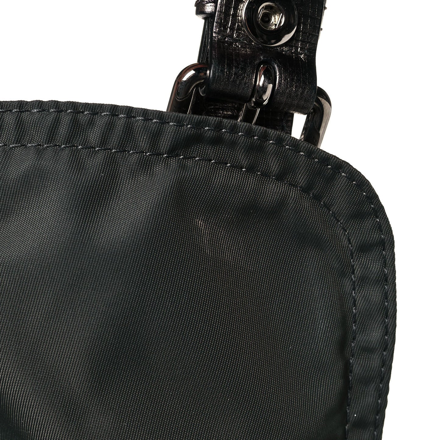 Nylon Medium Rucksack Backpack Dark Green