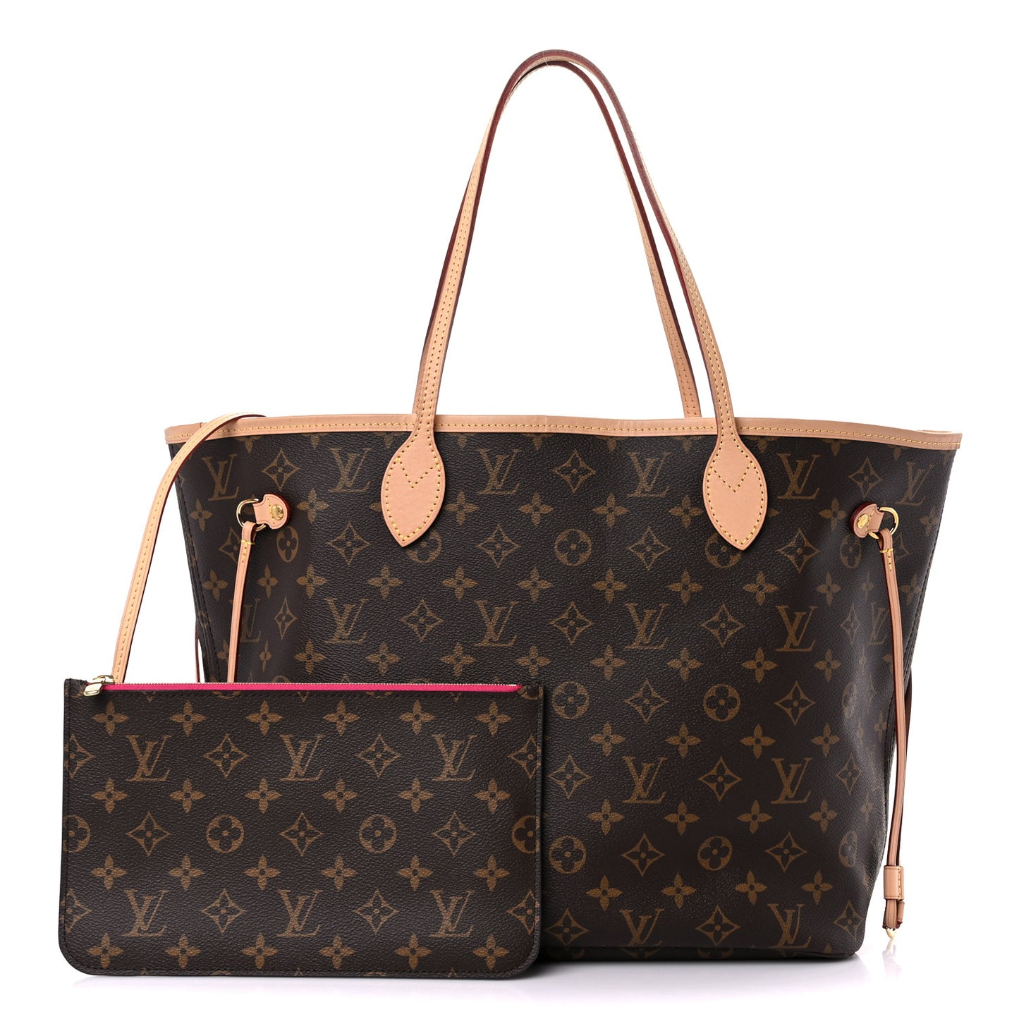Monogram Neo Neverfull MM Pivoine