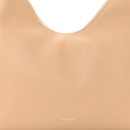 Mansur Gavriel Calfskin Mini Candy Hobo Sand 7 of 9
