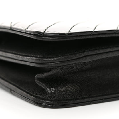 Chanel Patent Quilted Coco Boy Wallet On Chain WOC Black 10 of 17