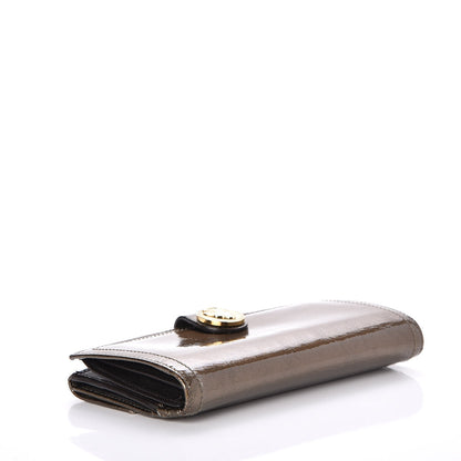 Gucci Patent Hysteria Continental Wallet Gold 4 of 8