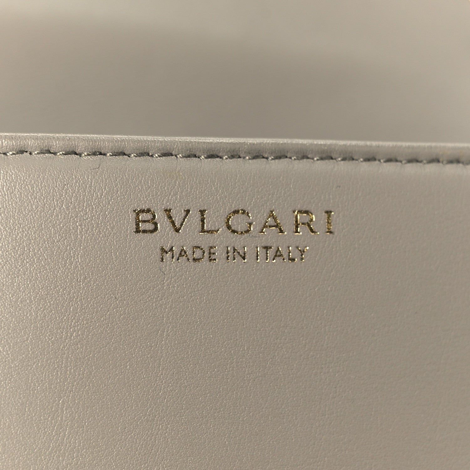 Bulgari Calfskin Matelasse Mini Serpenti Cabochon Crossbody Bag Grey 8 of 11