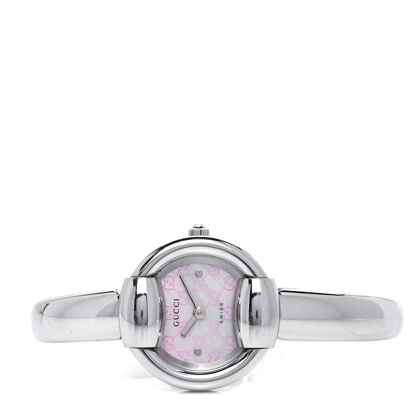 Stainless Steel Pink Mother of Pearl 25mm 1400L Quartz Watch