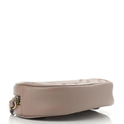 Gucci Calfskin Matelasse GG Marmont Belt Bag 95 38 Porcelain Rose 4 of 14