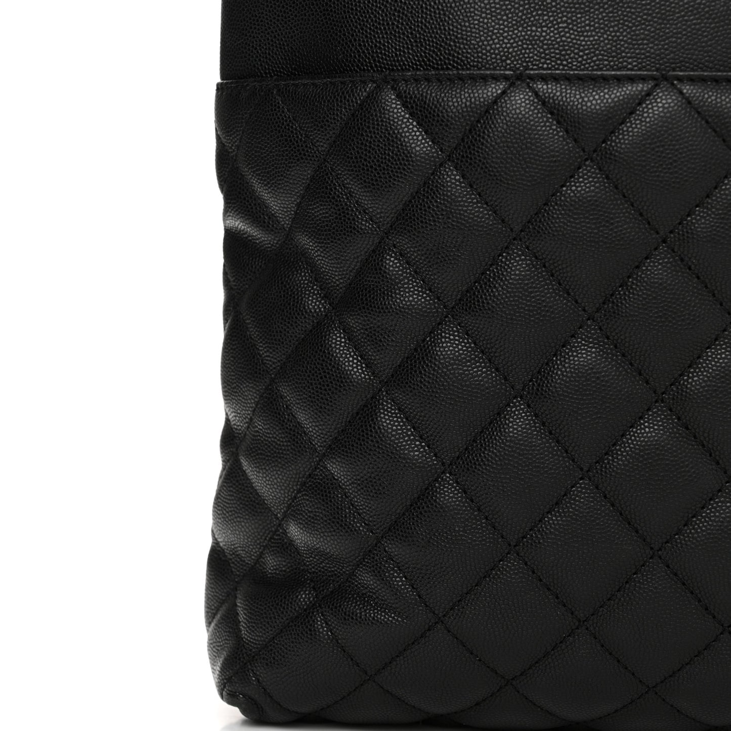 Caviar Quilted Urban Delight Tote Black