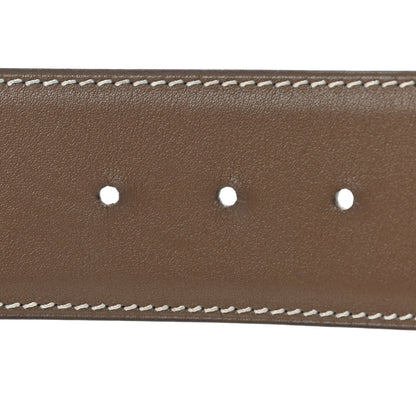 Hermes Box Swift 42mm Constance H Belt 85 Etoupe Black 4 of 11