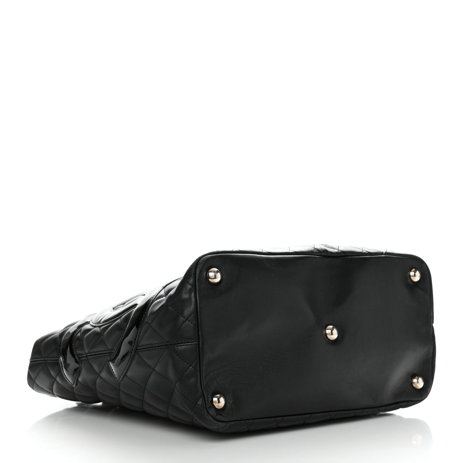 Chanel Calfskin Quilted Large Cambon Tote Black 4 of 12