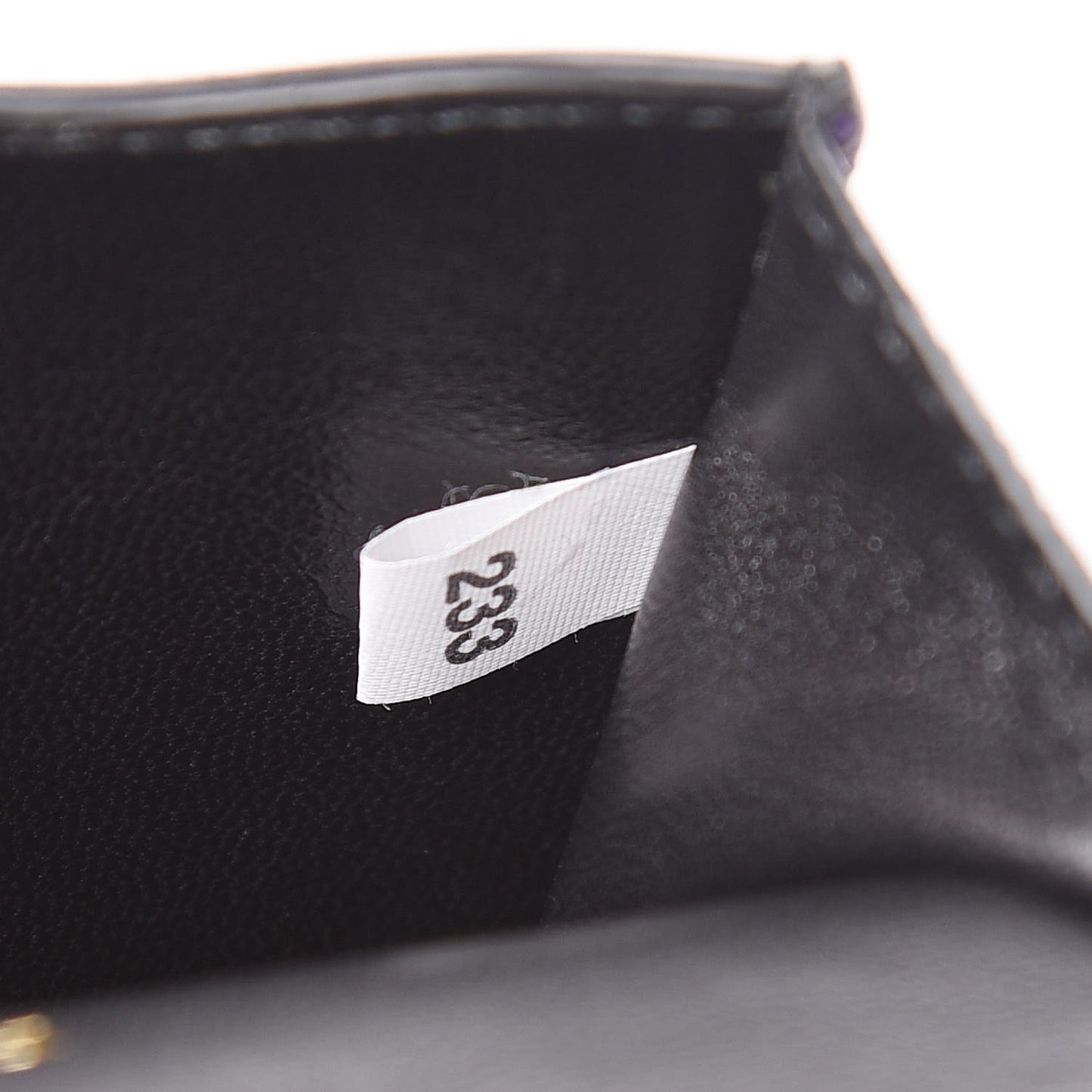 Saffiano Astrology Mini Cahier Bag Viola Black