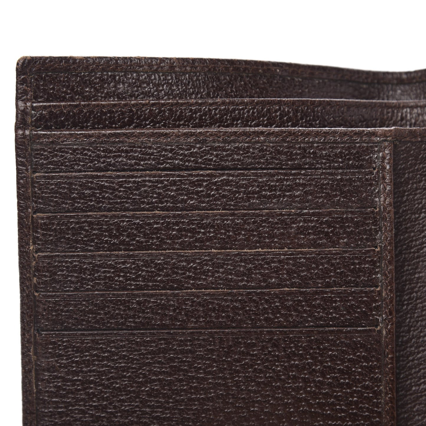 Monogram Metal Bar French Flap Wallet Beige Ebony Cocoa