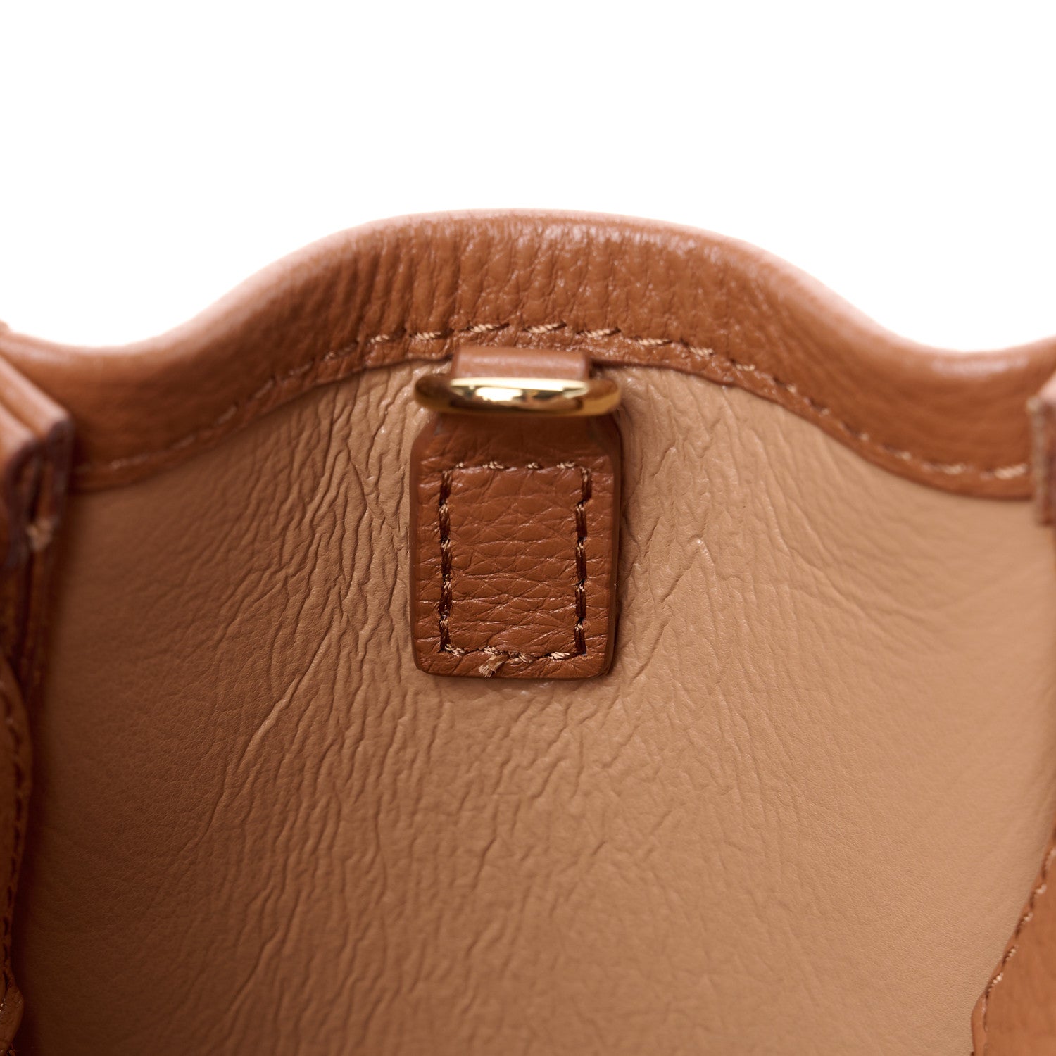 Marc Jacobs Grained Calfskin Mini The Tote Bag Argan Oil 13 of 13