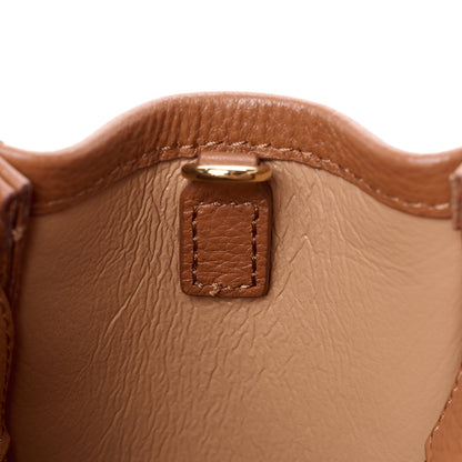 Marc Jacobs Grained Calfskin Mini The Tote Bag Argan Oil 13 of 13