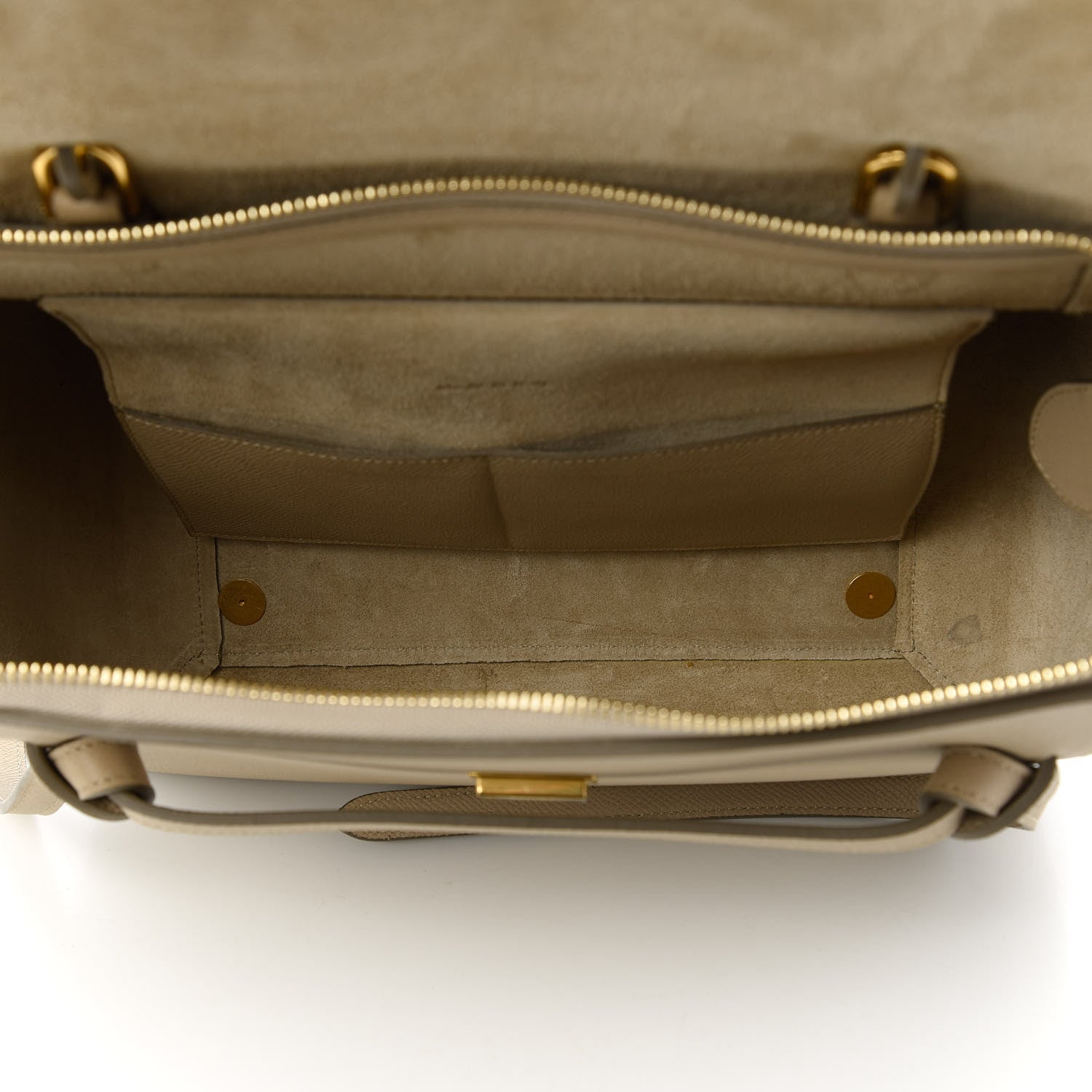 Celine Grained Calfskin Mini Belt Bag Light Taupe 5 of 9