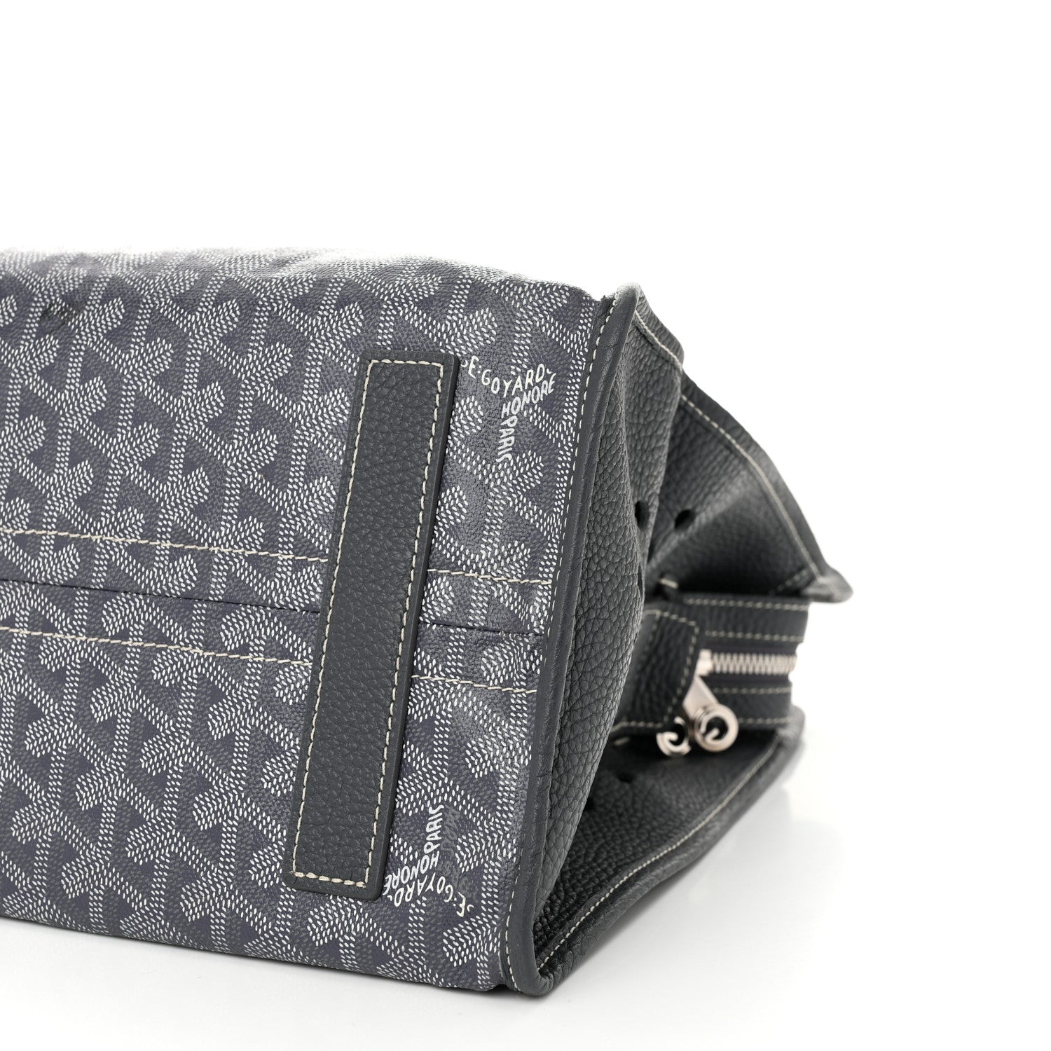 Goyard Goyardine Sac Hardy Pet Carrier PM Grey 10 of 11