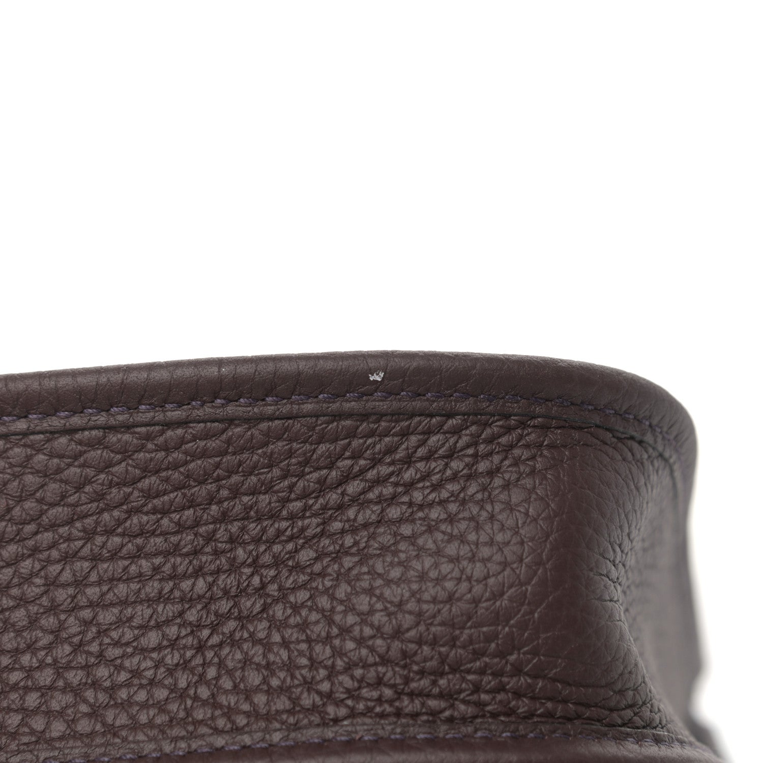 Hermes Taurillon Clemence Evelyne TPM Rouge Sellier 10 of 10