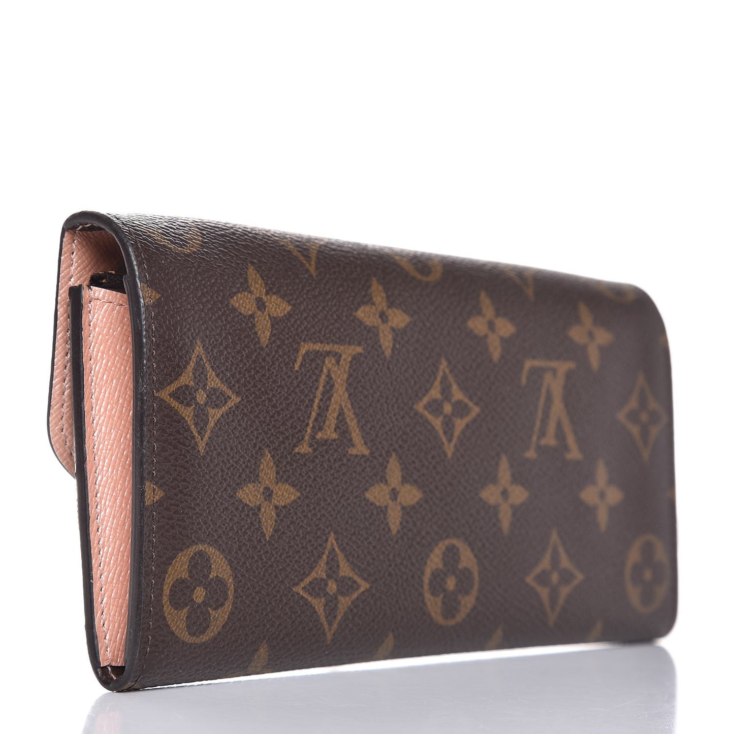 Monogram Emilie Wallet Rose Nacre