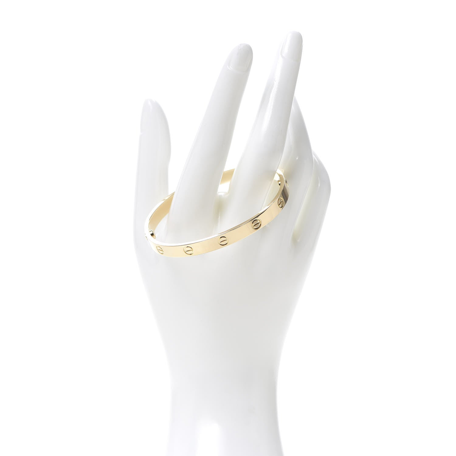 Cartier 18K Yellow Gold LOVE Bracelet 18 2 of 7