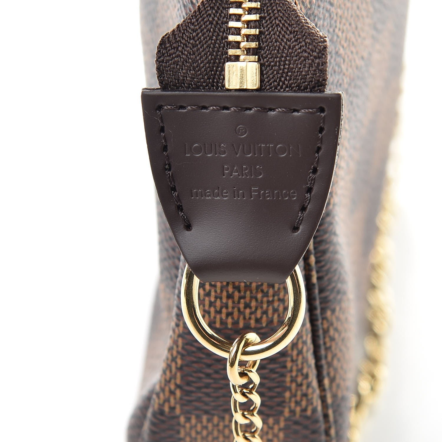 Louis Vuitton Damier Ebene Mini Pochette Accessories 5 of 6