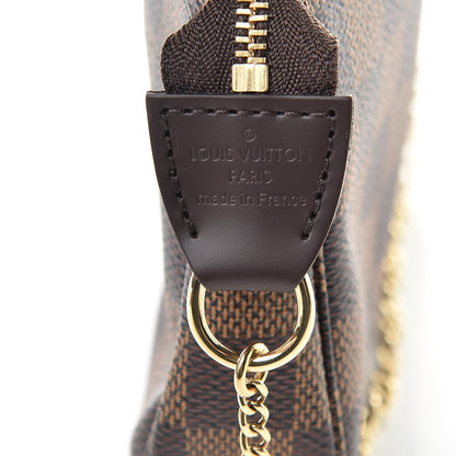 Louis Vuitton Damier Ebene Mini Pochette Accessories 5 of 6