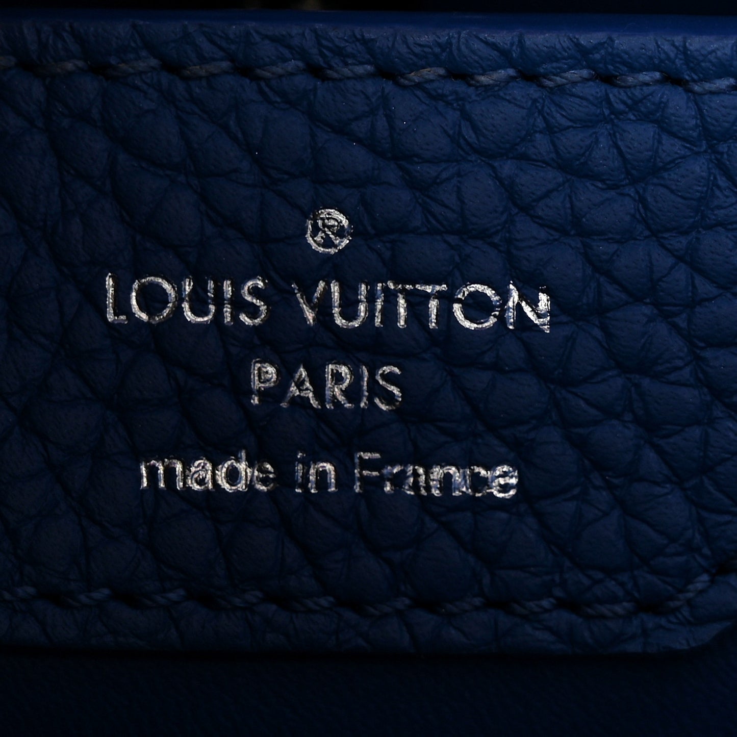 Taurillon Braided Capucines BB Blue