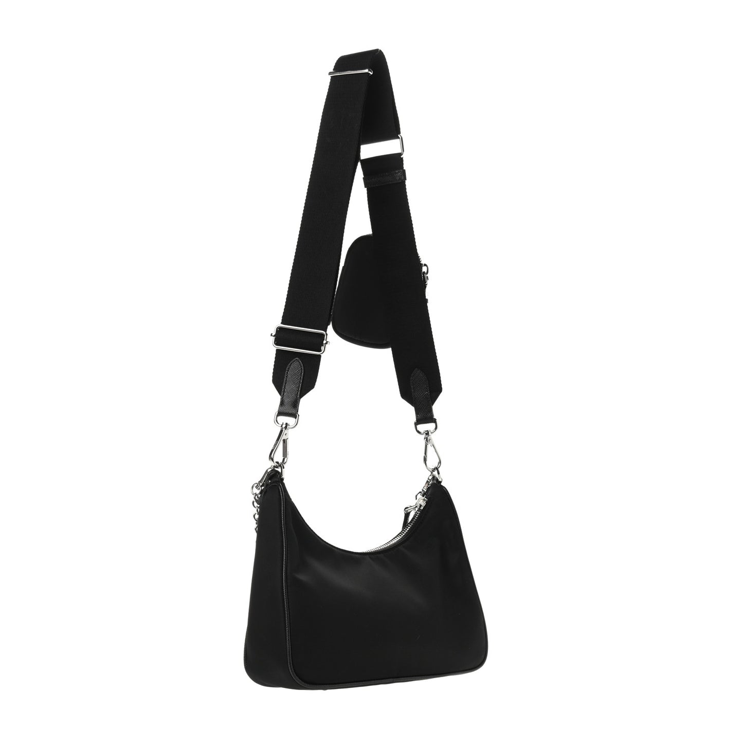 Nylon Re-Edition 2005 Shoulder Bag Black