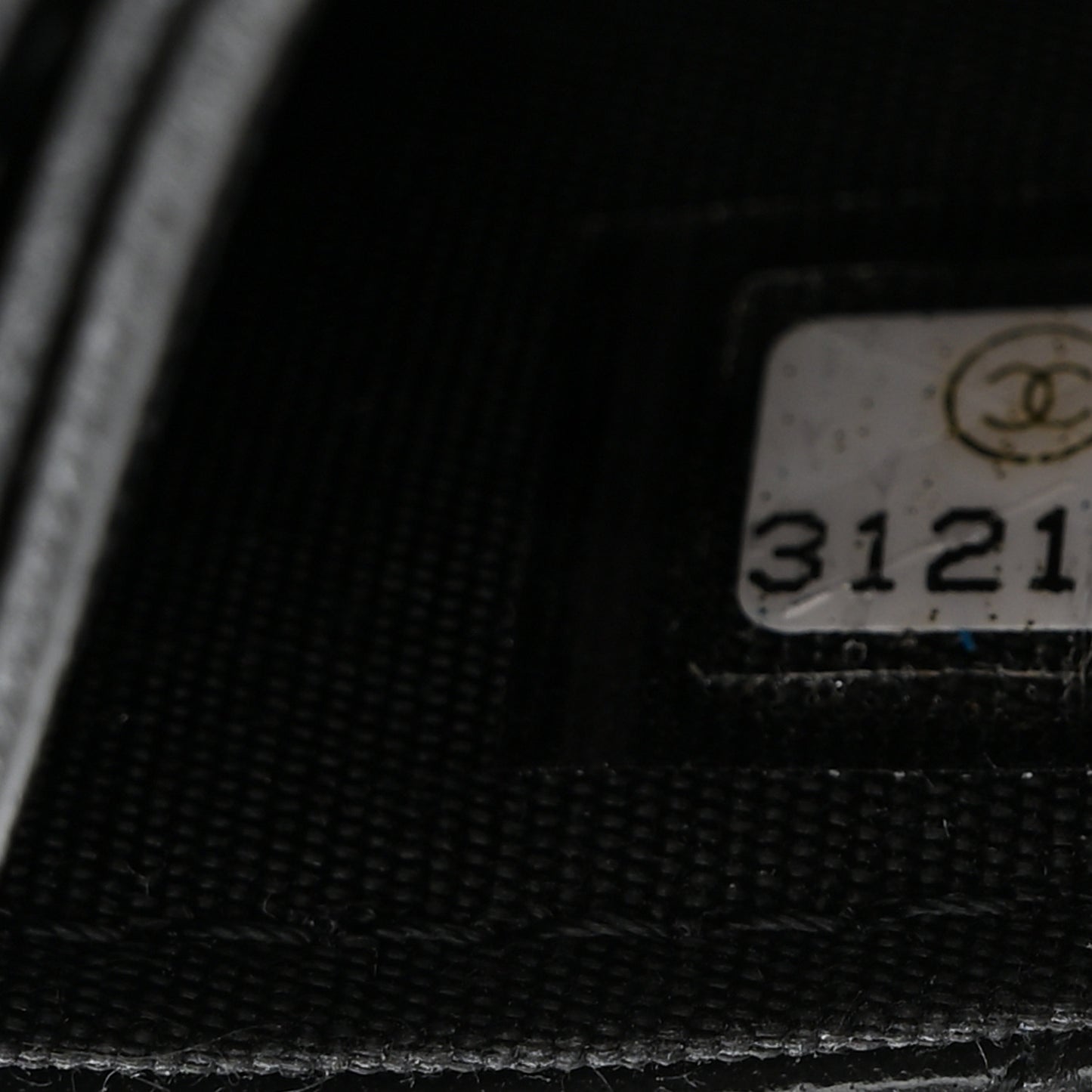 Lambskin Quilted My Chanel Lady Card Holder On Chain Black