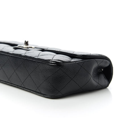 Chanel Caviar Quilted East West Flap Black 7 of 10